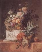 Willem Van Leen Pineapple Jardiniere painting